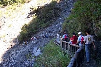 八通關古道 父子斷崖1